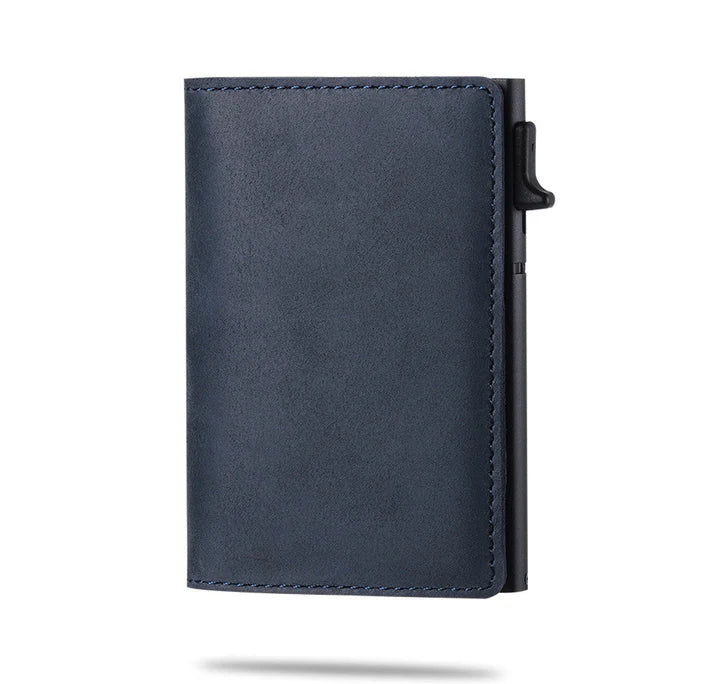 Una | Carteira com Slot para AirTag Bloqueio RFID Slim