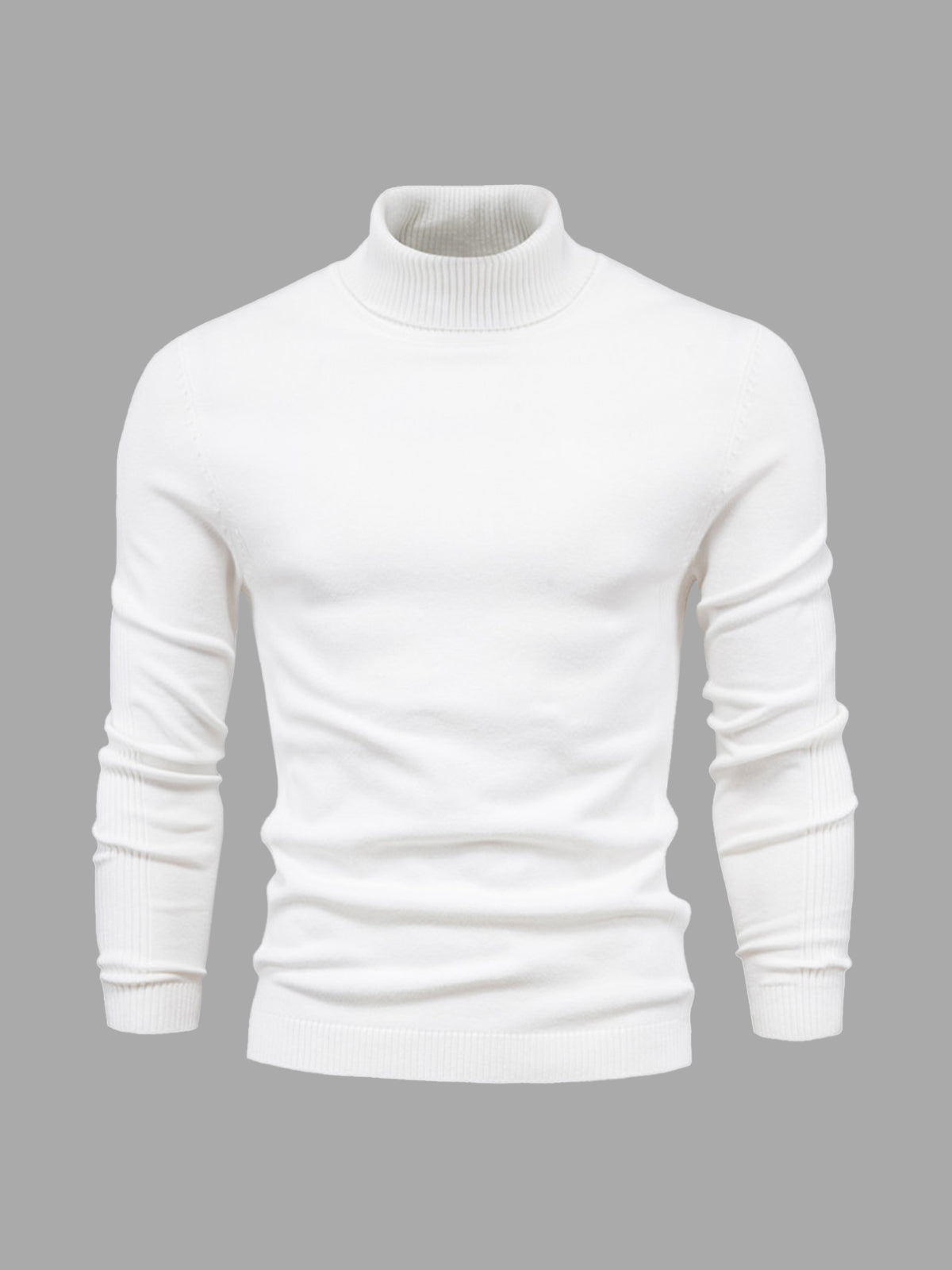 Ondine | Homem Camisola Gola Alta Algodão