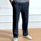 Calças Slim Fit Homem Elástico na Cintura