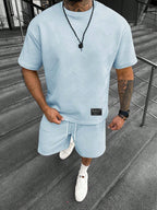 Ottavia | Conjunto Masculino Camiseta Oversized e Shorts Esportivos
