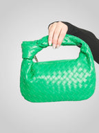 Vera | Mini Bolsa Eco Couro Trançado Alça Nó