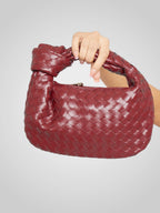 Vera | Mini Bolsa Eco Couro Trançado Alça Nó
