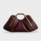 Nora | Bolsa Clutch Origami Pega Dourada Hexagonal