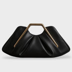 Nora | Bolsa Clutch Origami Pega Dourada Hexagonal
