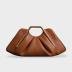 Nora | Bolsa Clutch Origami Pega Dourada Hexagonal