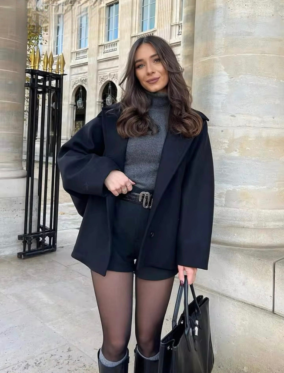 Verena | Casaco Oversize de Lã Feminino Inverno