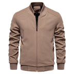 Nina | Homem Bomber Jacket com Fecho de Correr