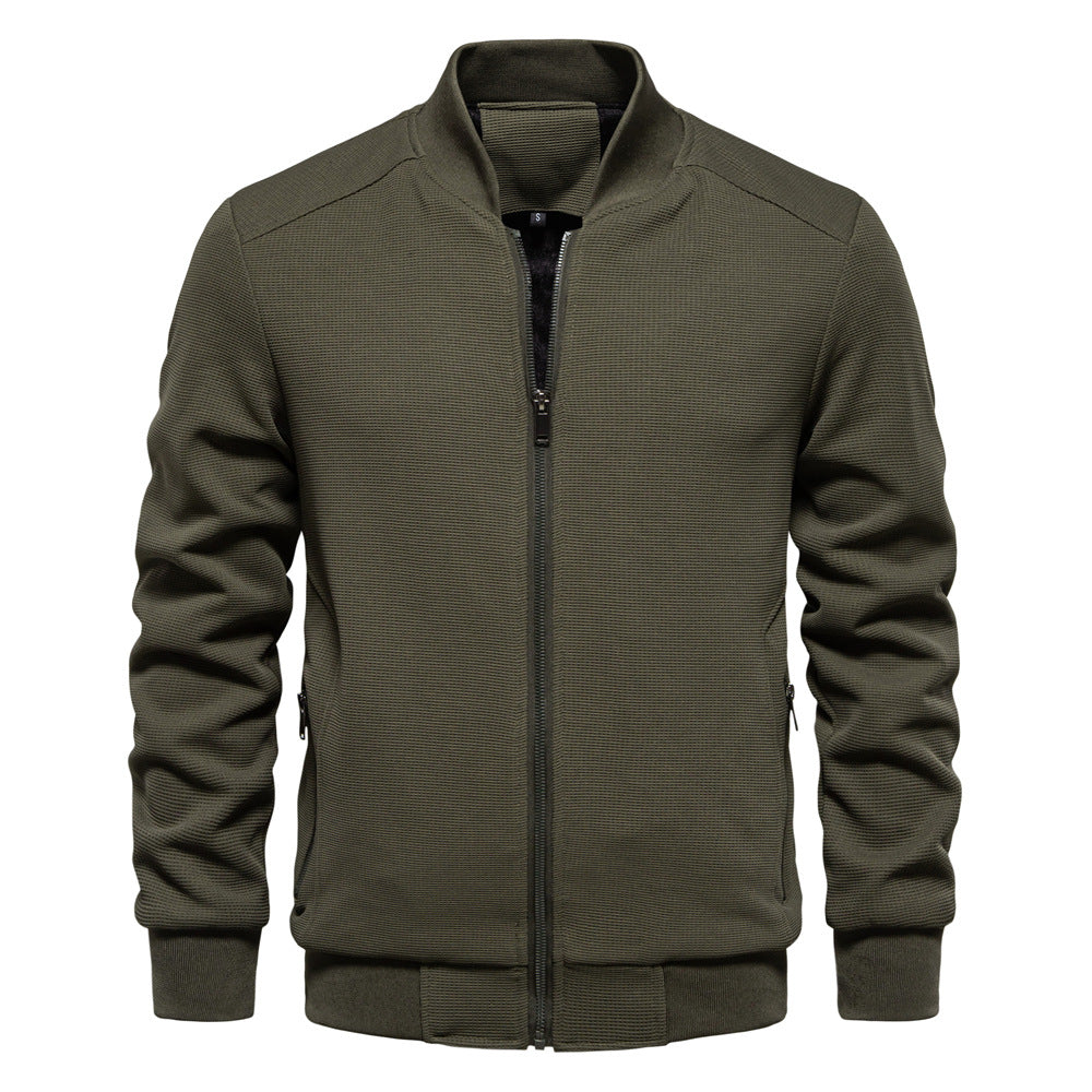 Nina | Homem Bomber Jacket com Fecho de Correr