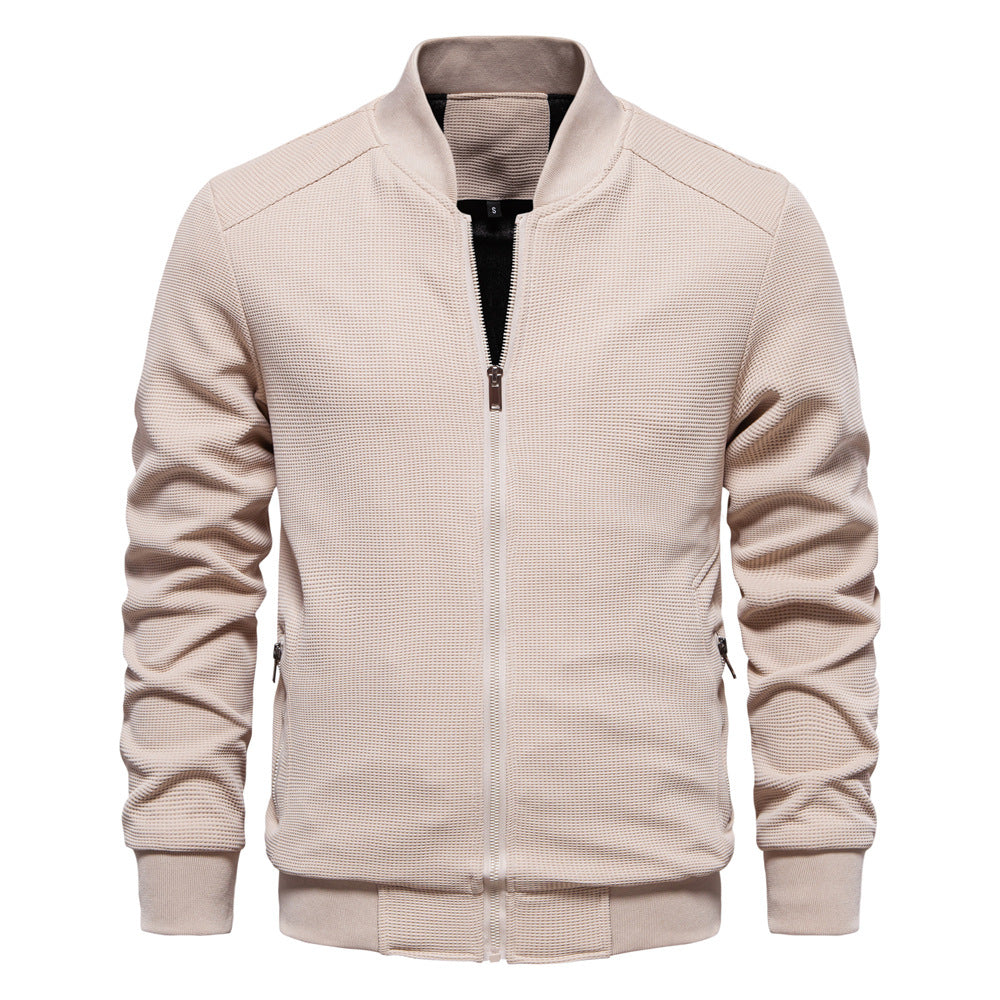 Nina | Homem Bomber Jacket com Fecho de Correr