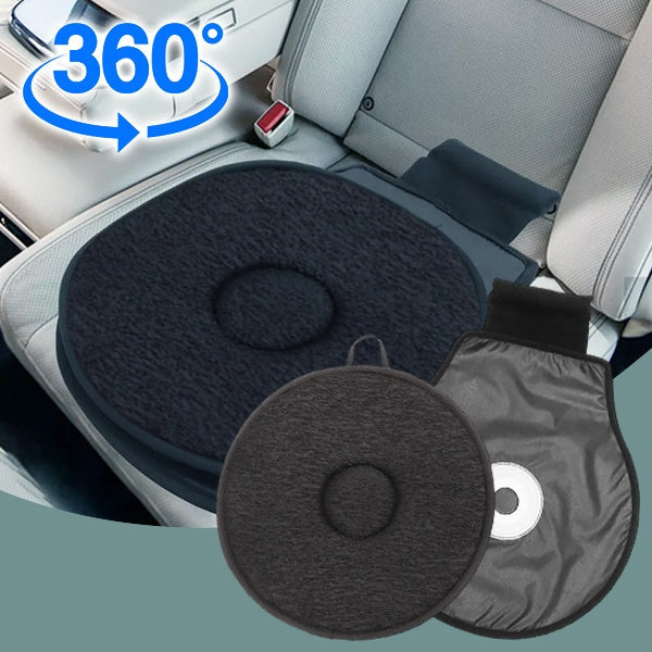 Quinn | Almofada Giratória 360° | Entrada e Saída Fácil | Ergonómica, Portátil