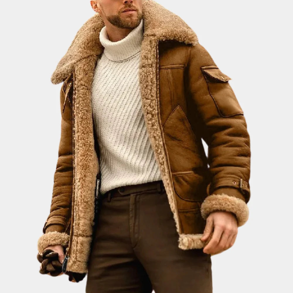Romilly | Jaqueta de Inverno Masculina Aviador