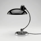 Noor | Candeeiro de Mesa com Braço Ajustável | Design Retro, Cúpula Clássica | Metal Resistente