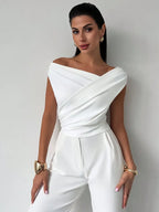 Bexcellent | Blusa Feminina Drapeada nos Ombros