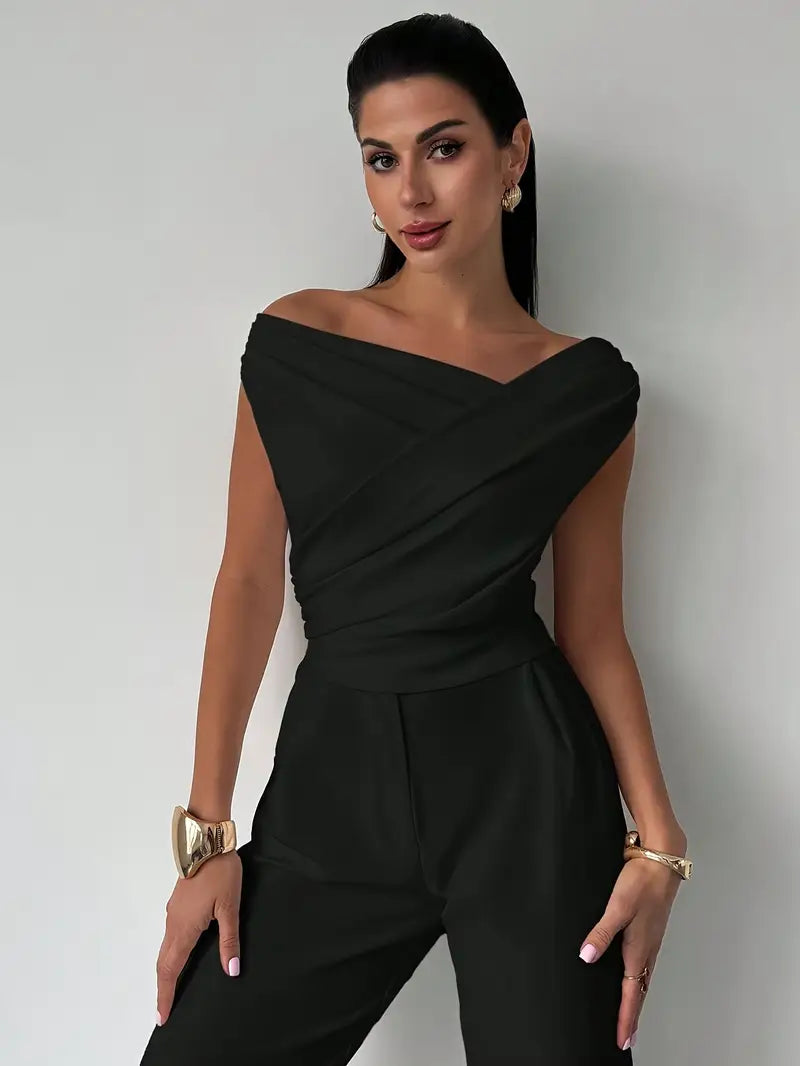 Bexcellent | Blusa Feminina Drapeada nos Ombros