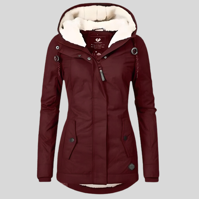Marlow | Mulher Casaco Longo de Inverno Impermeável
