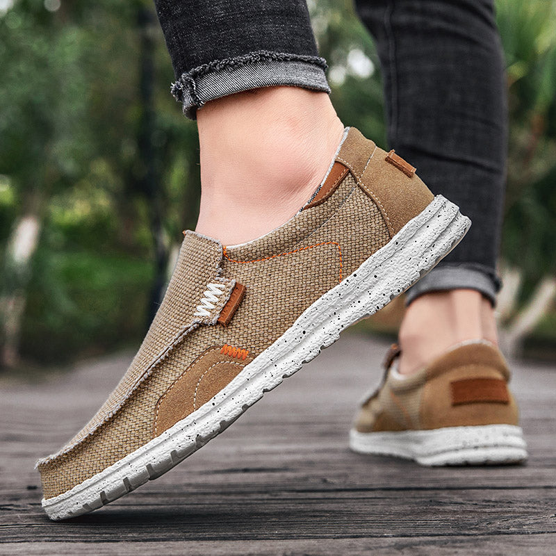 Briar | Mocassins de Lona Acolchoados