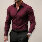Cassia | Camisa Slim Fit Masculina Primavera