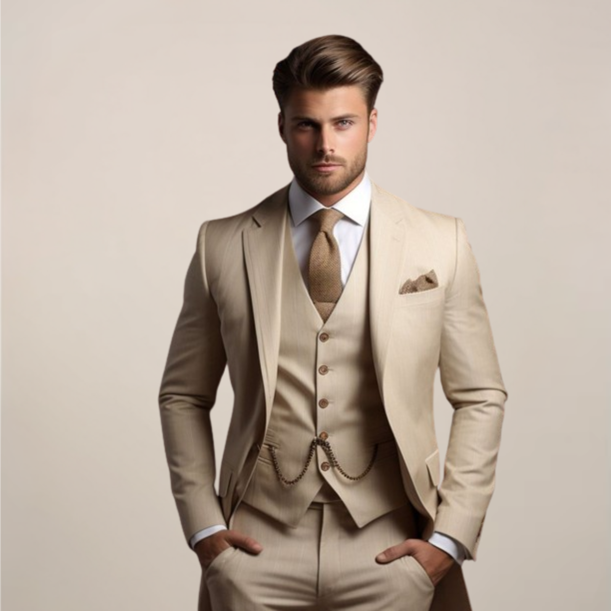 Fleur | Homem Fato 3 Peças Slim Primavera