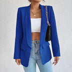 Blazer Feminino Gola Lapela Estruturado