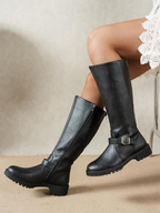Botas Femininas Confortáveis | Salto Baixo, Uso Diário