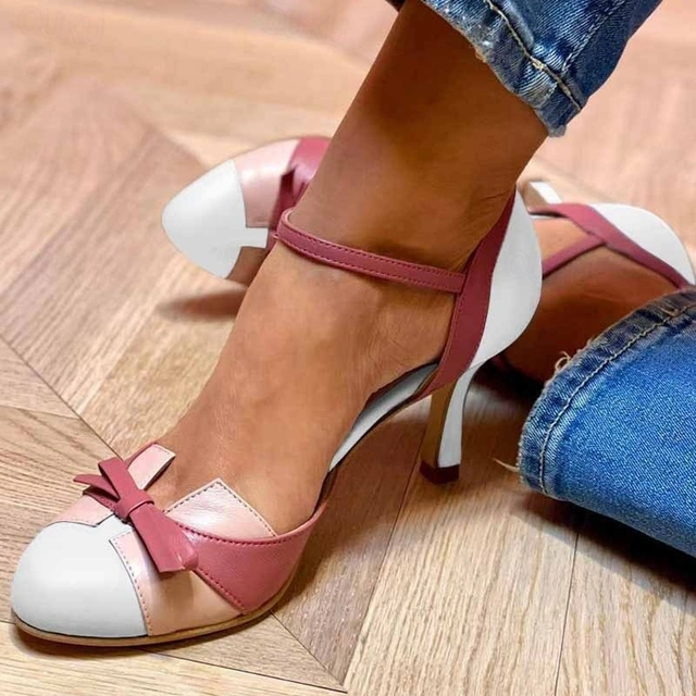 Sabine | Sapatos de Salto Alto Ortopédico Feminino