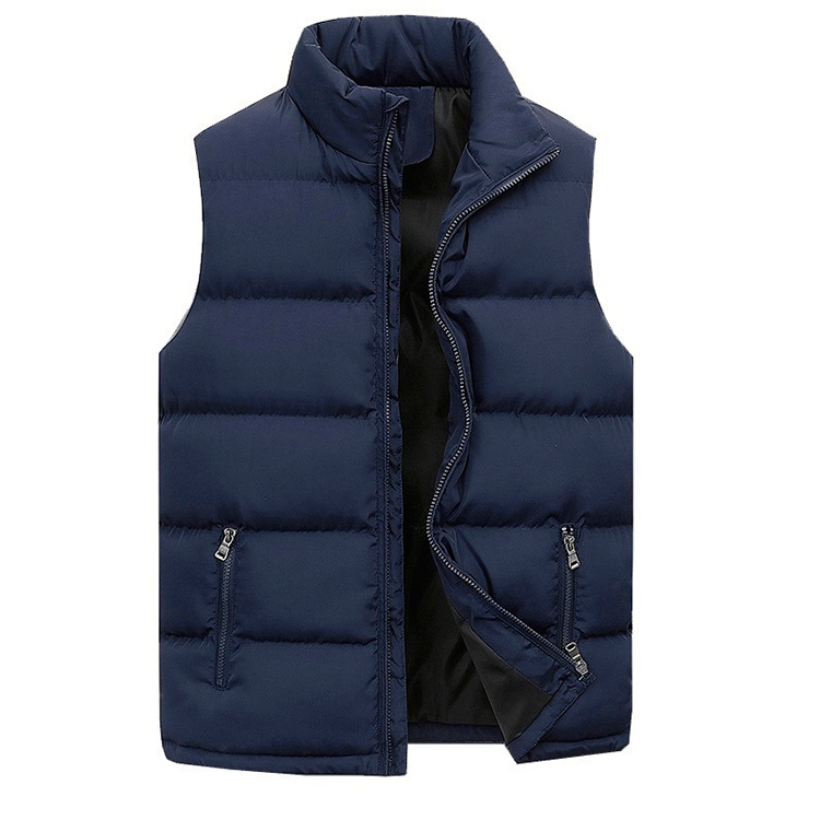 Posy | Colete Acolchoado Masculino Puffer Gola Alta
