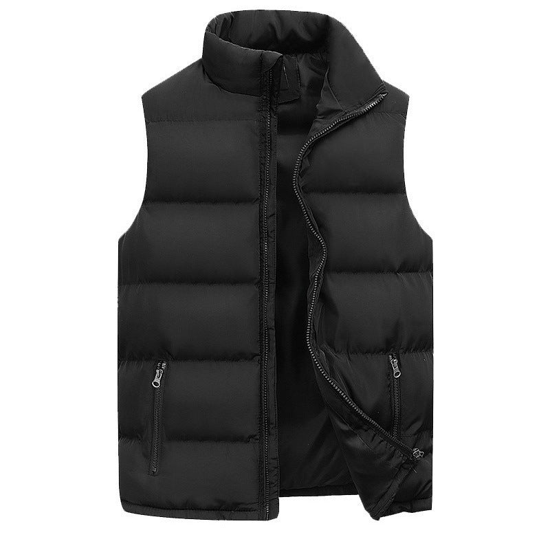 Posy | Colete Acolchoado Masculino Puffer Gola Alta