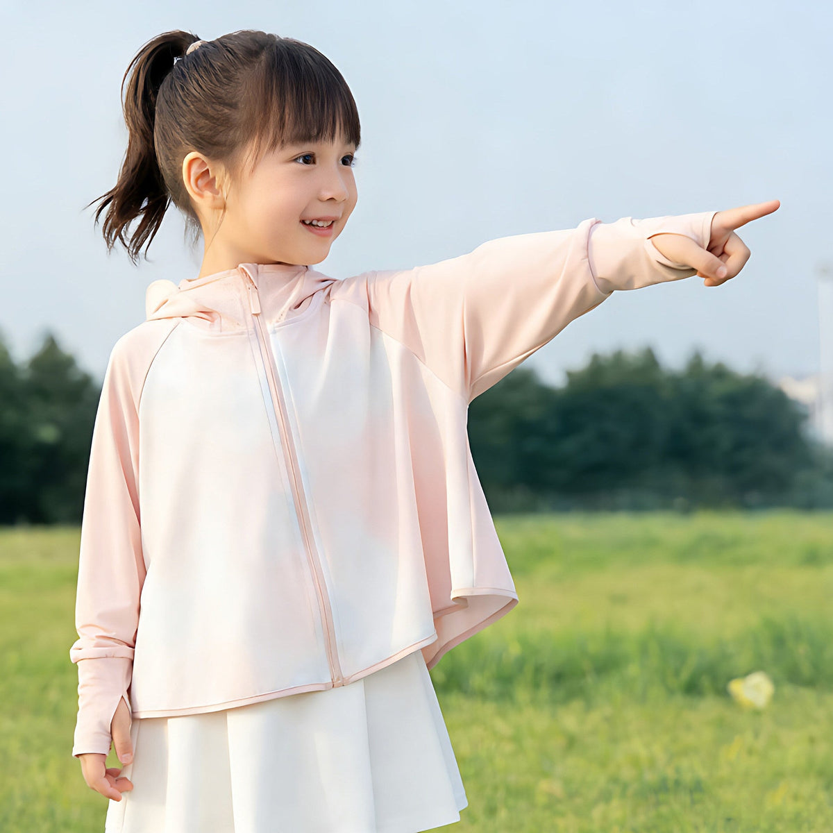 Lyra | Casaco Infantil com Proteção UV e Capuz