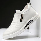 Mocassins em Couro para Homem | Zíper, Conforto Elegante
