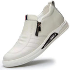 Mocassins em Couro para Homem | Zíper, Conforto Elegante