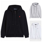 Thea | Homem Sweatshirt Casual Capuz Fecho Éclair