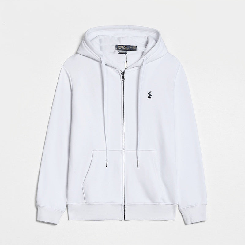 Thea | Homem Sweatshirt Casual Capuz Fecho Éclair