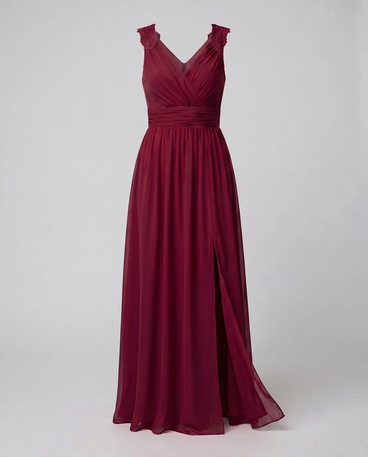 Luna | Vestido de Noite Feminino Decote V Longo