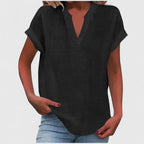 Posy | Blusa Feminina Manga Curta Decote V