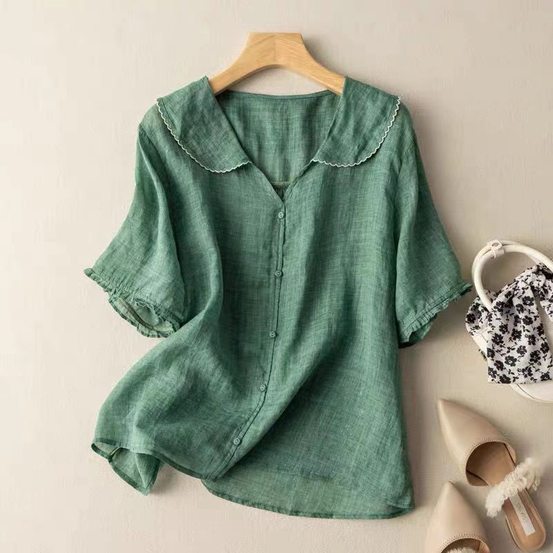 Wren | Blusa Feminina Casual com Botões Relaxed Fit