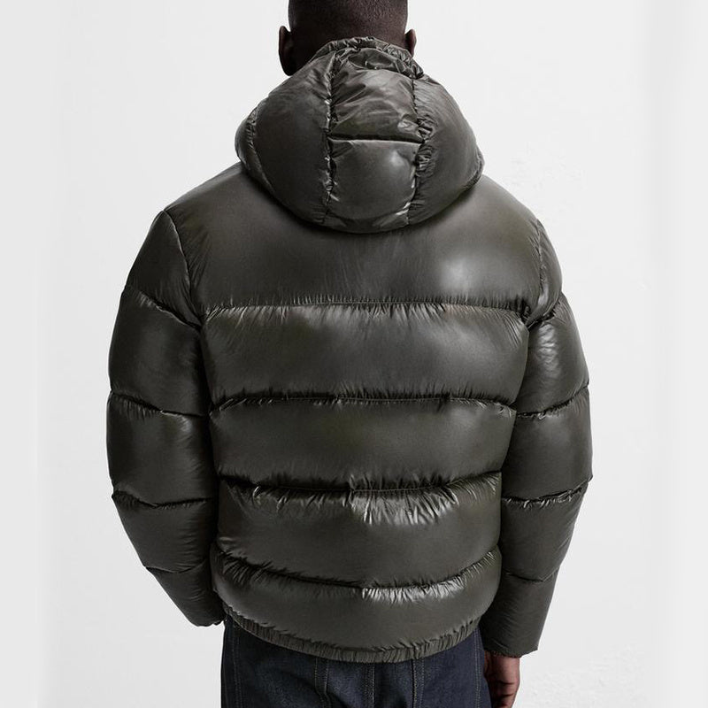 Ottavia | Homem Puffer Jacket com Capuz