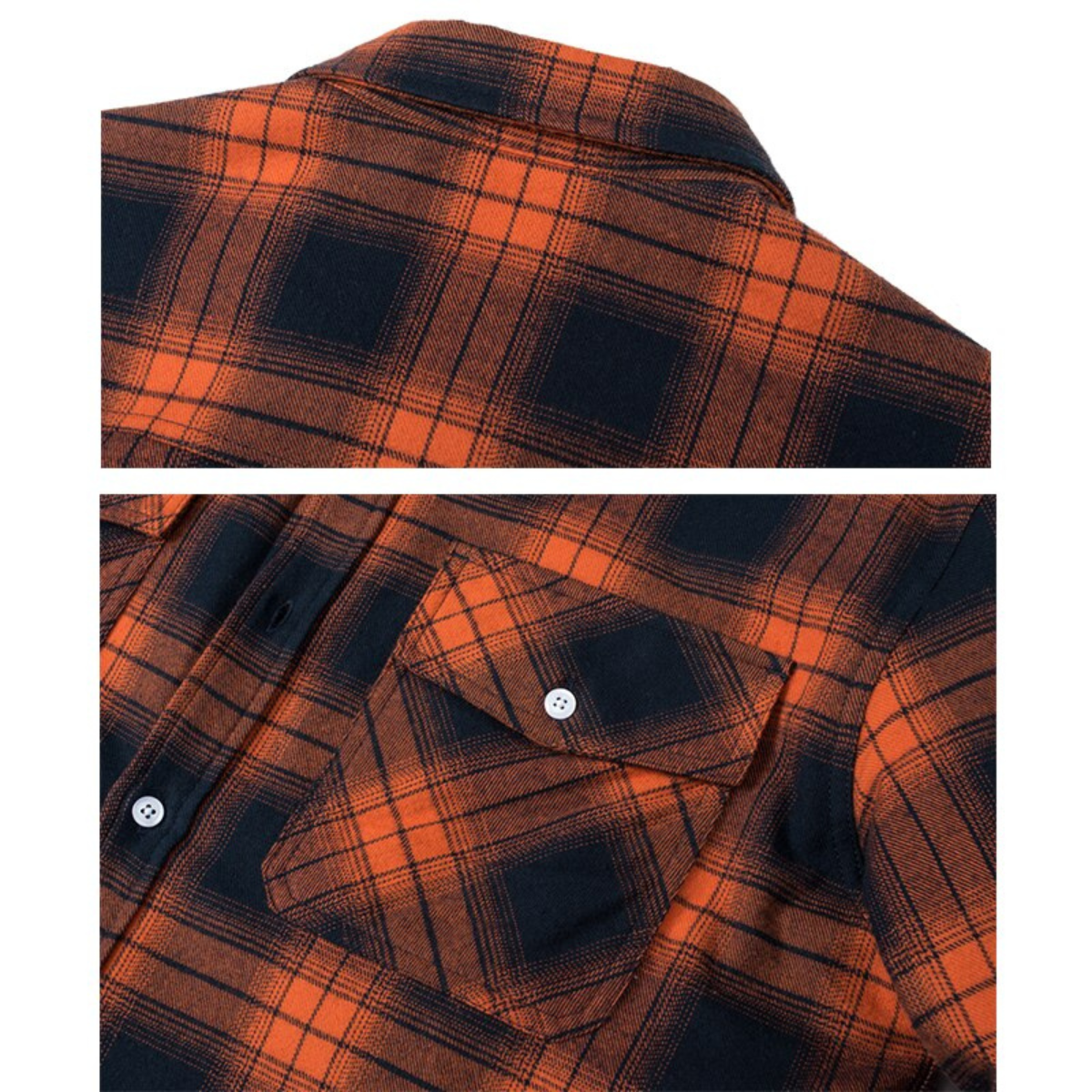 Valentina | Camisa Jaqueta Masculina Xadrez com Forro Sherpa