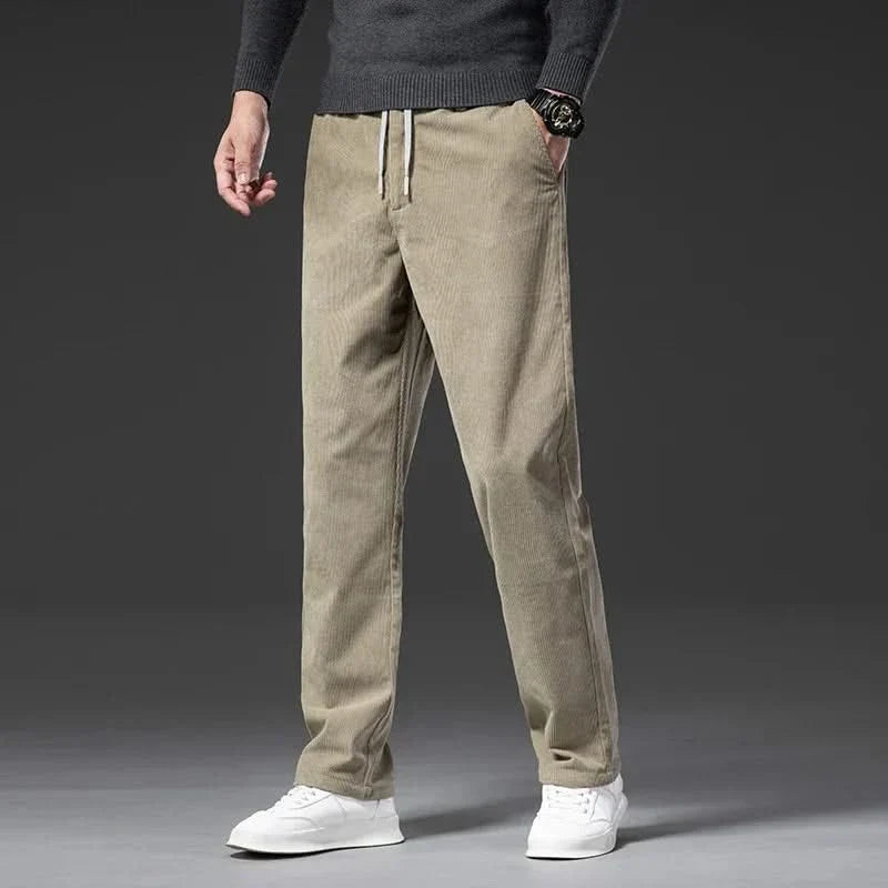 Esma | Calças Chino Corduroy Ajuste Slim