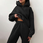Marlowe | Conjunto de Jogging Feminino Oversize 2 Peças