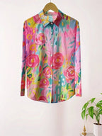 Odette | Blusa Feminina Estampada Colorida