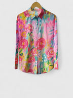 Solveig | Blusa Feminina Estampa Colorida Conforto