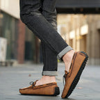 Thea | Mocassins Couro Leve Bico Redondo