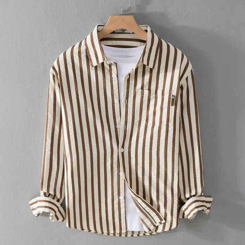 Talia | Homem Top Riscas Relaxed Fit