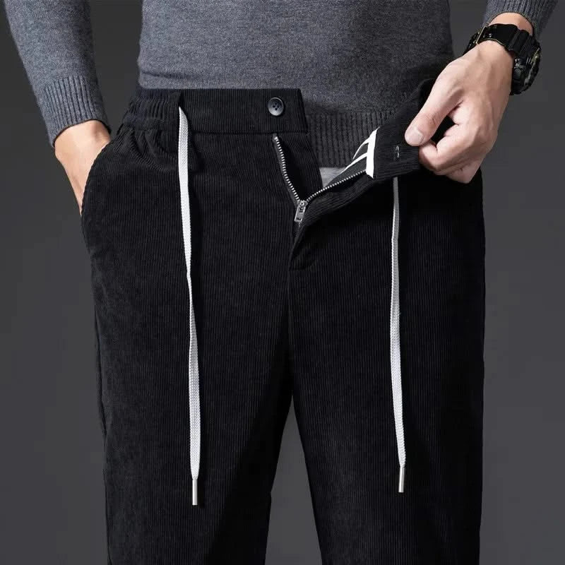 Esma | Calças Chino Corduroy Ajuste Slim