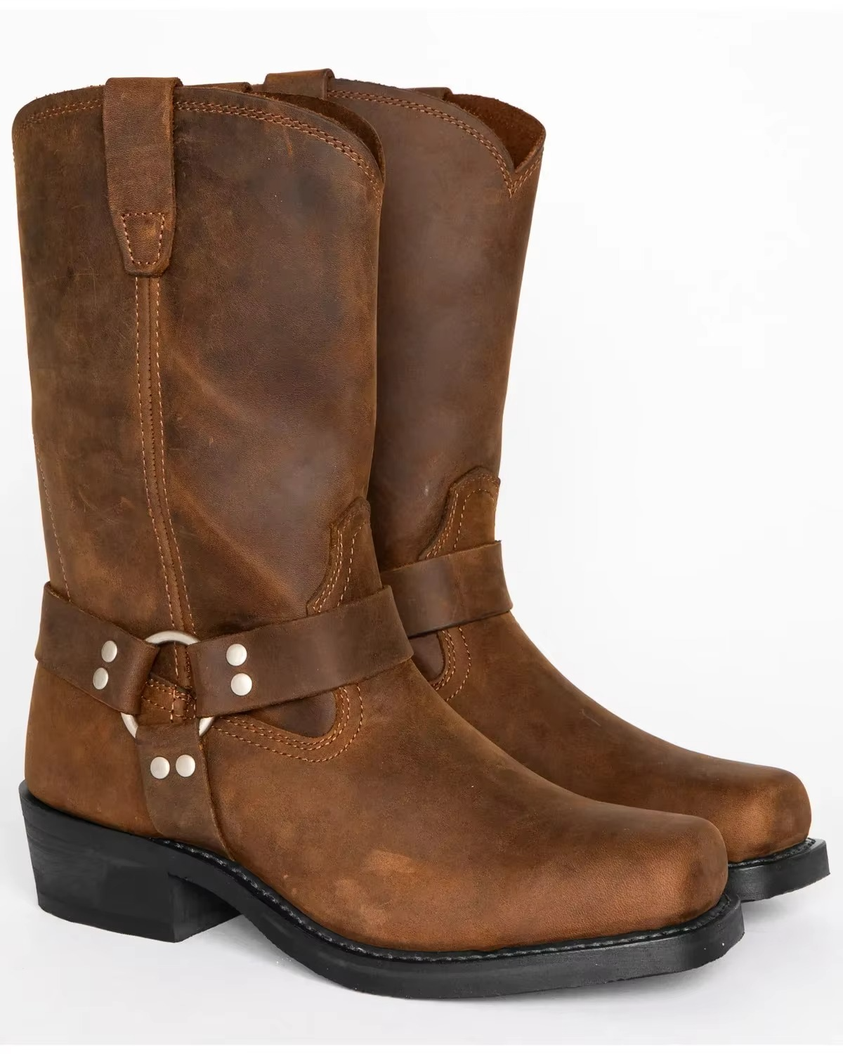 Botas Country Homem | Pele, Cano Médio