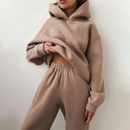 Marlowe | Conjunto de Jogging Feminino Oversize 2 Peças