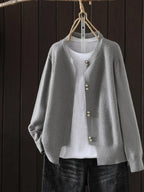 Luna | Cardigan Feminino com Botões
