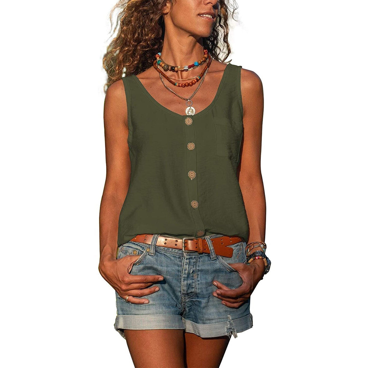 Dahlia | Mulher Tank Top Slim