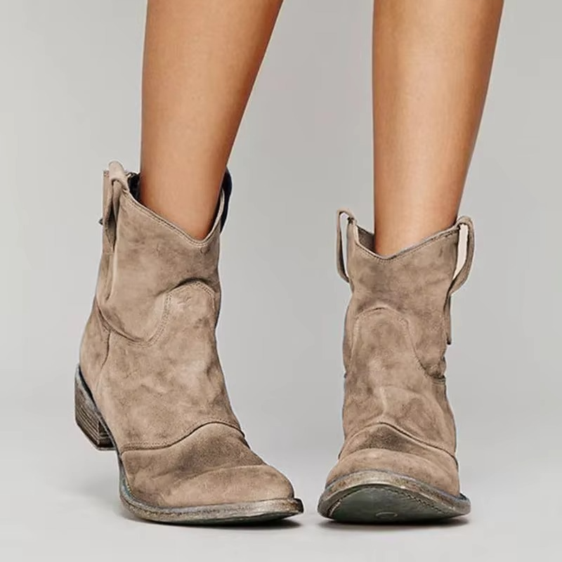 Botas Country Mulher | Bico Fino, Salto Baixo