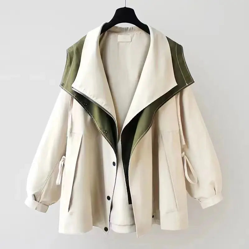 Aria | Mulher Blusão com Capuz Patchwork